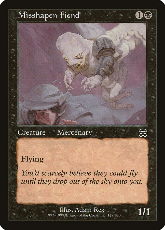 Misshapen Fiend - Foil